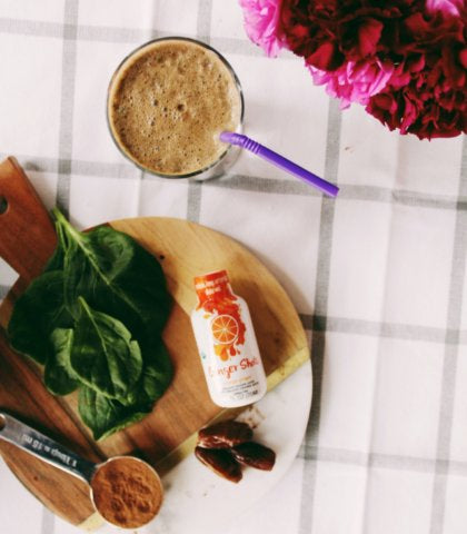 Ginger Shots Chocolate Orange Ginger Smoothie. Organic Ginger Juice for Health & Wellness! – drinktu