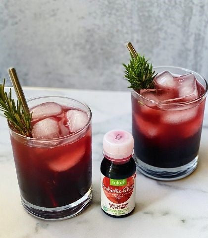 Tart Cherry & Rosemary Mocktail