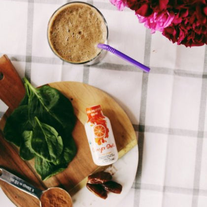 CHOCOLATE ORANGE GINGER SMOOTHIE
