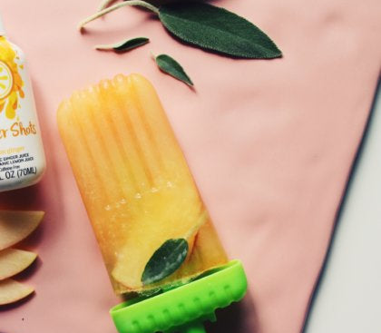 APPLE GINGER SAGE POPSICLE