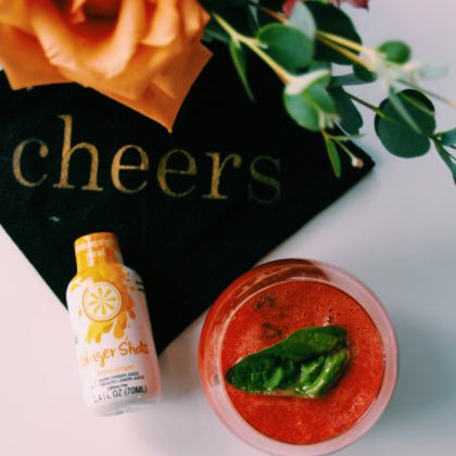 WATERMELON GINGER BASIL COOLER
