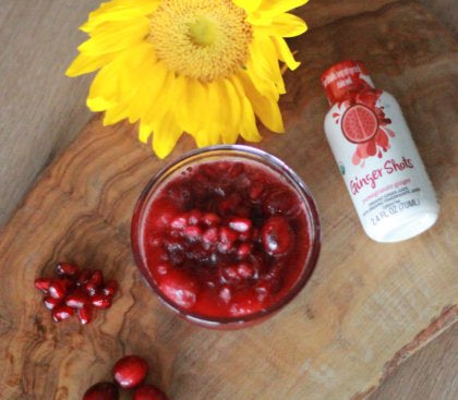SPICED POMEGRANATE CRANBERRY SAUCE