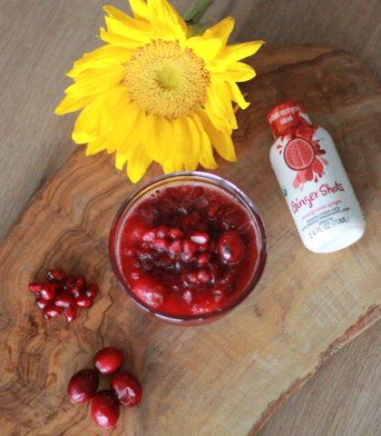 SPICED POMEGRANATE CRANBERRY SAUCE