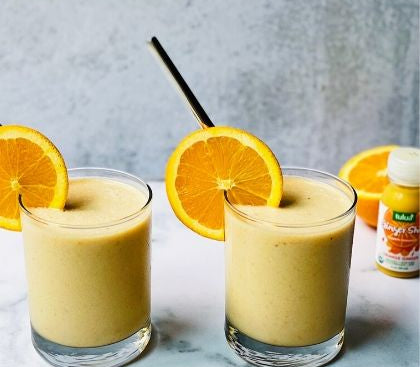 Orange Creamsicle Smoothie (Ft. Orange Ginger Shot)