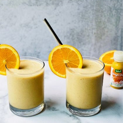 Orange Creamsicle Smoothie (Ft. Orange Ginger Shot)