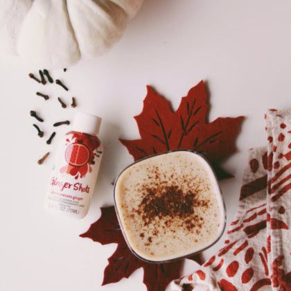 SPICED POMEGRANATE SMOOTHIE