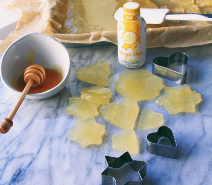 LEMON GINGER SORE-THROAT GUMMIES