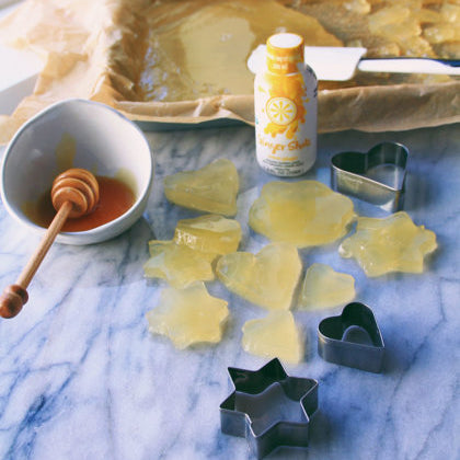 LEMON GINGER SORE-THROAT GUMMIES
