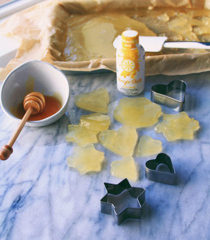 LEMON GINGER SORE-THROAT GUMMIES