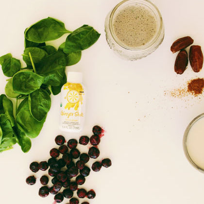 LEMON BLUEBERRY GINGER SMOOTHIE