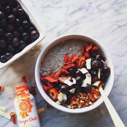 ORANGE GINGER CHIA PUDDING