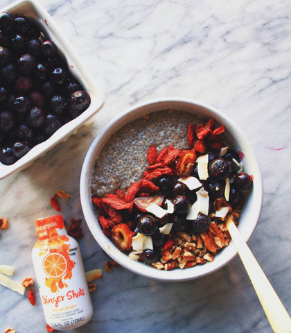 ORANGE GINGER CHIA PUDDING