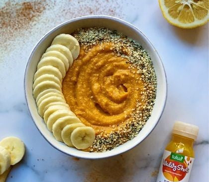 Ginger Sweet Potato Smoothie Bowl