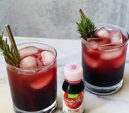 Tart Cherry & Rosemary Mocktail