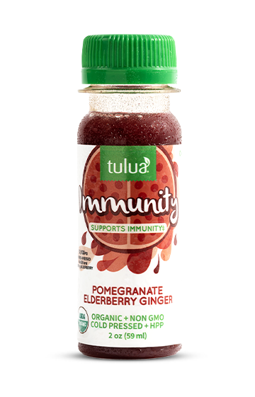 Pomegranate Elderberry Ginger Immunity Shots
